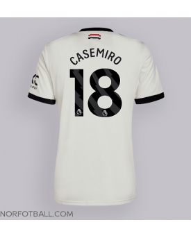 Billige Fotballdrakt Manchester United Casemiro #18 Replika Tredjedrakt 2024-25 Kortermet